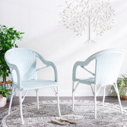 Fauteuil SAFAVIEH Doreth (lot de 2) - 23 L x 36 P x 25 H