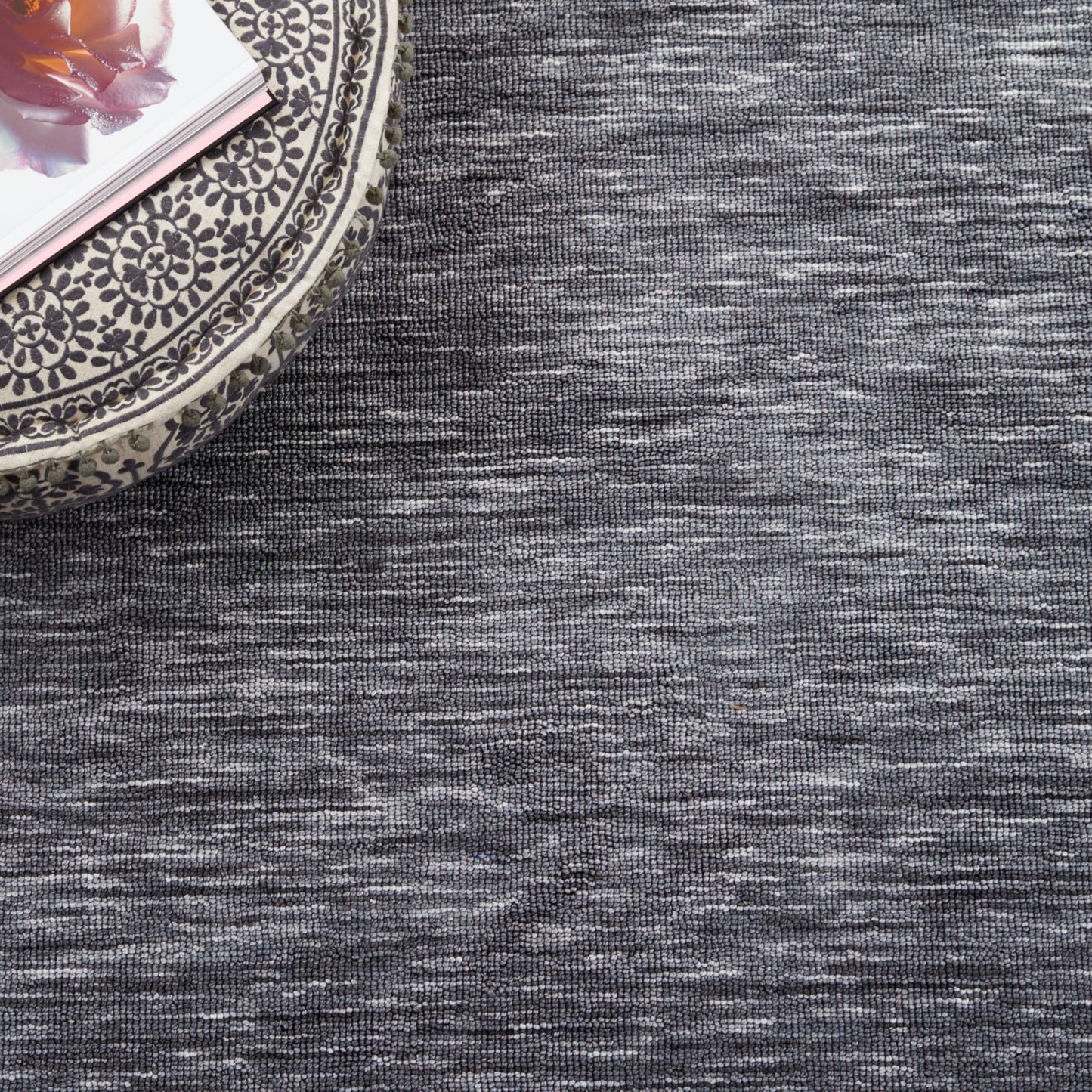 Tapis à bordure en lintrud lavable en machine SAFAVIEH Easy Care