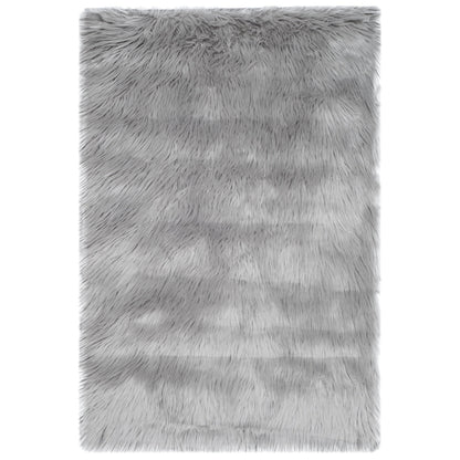 Tapis SAFAVIEH en fausse peau de mouton soyeuse, épaisseur 6 cm
