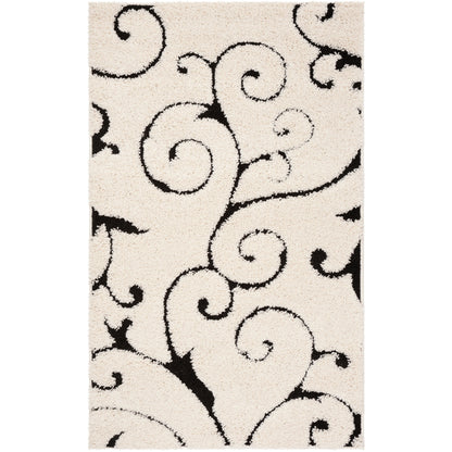 Tapis texturé SAFAVIEH Florida Ryung Shag Scroll de 3 cm d'épaisseur