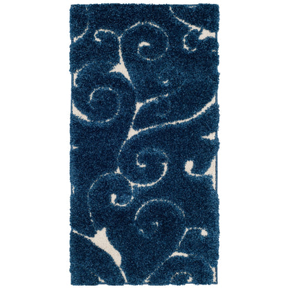 Tapis texturé SAFAVIEH Florida Ryung Shag Scroll de 3 cm d'épaisseur