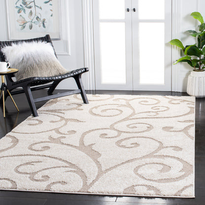 Tapis texturé SAFAVIEH Florida Ryung Shag Scroll de 3 cm d'épaisseur