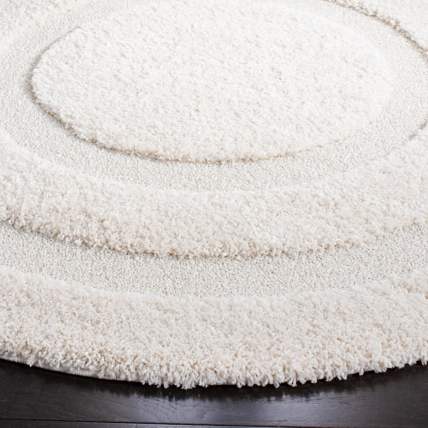 Tapis SAFAVIEH Florida Shag Antigoni Border de 3 cm d'épaisseur