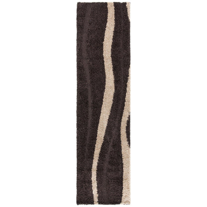 Tapis SAFAVIEH Florida Shag Ariola Stripe de 3 cm d'épaisseur