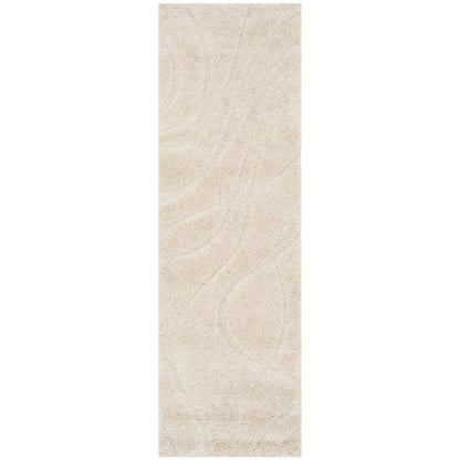 Tapis SAFAVIEH Florida Shag Staka Abstract Waves de 3 cm d'épaisseur