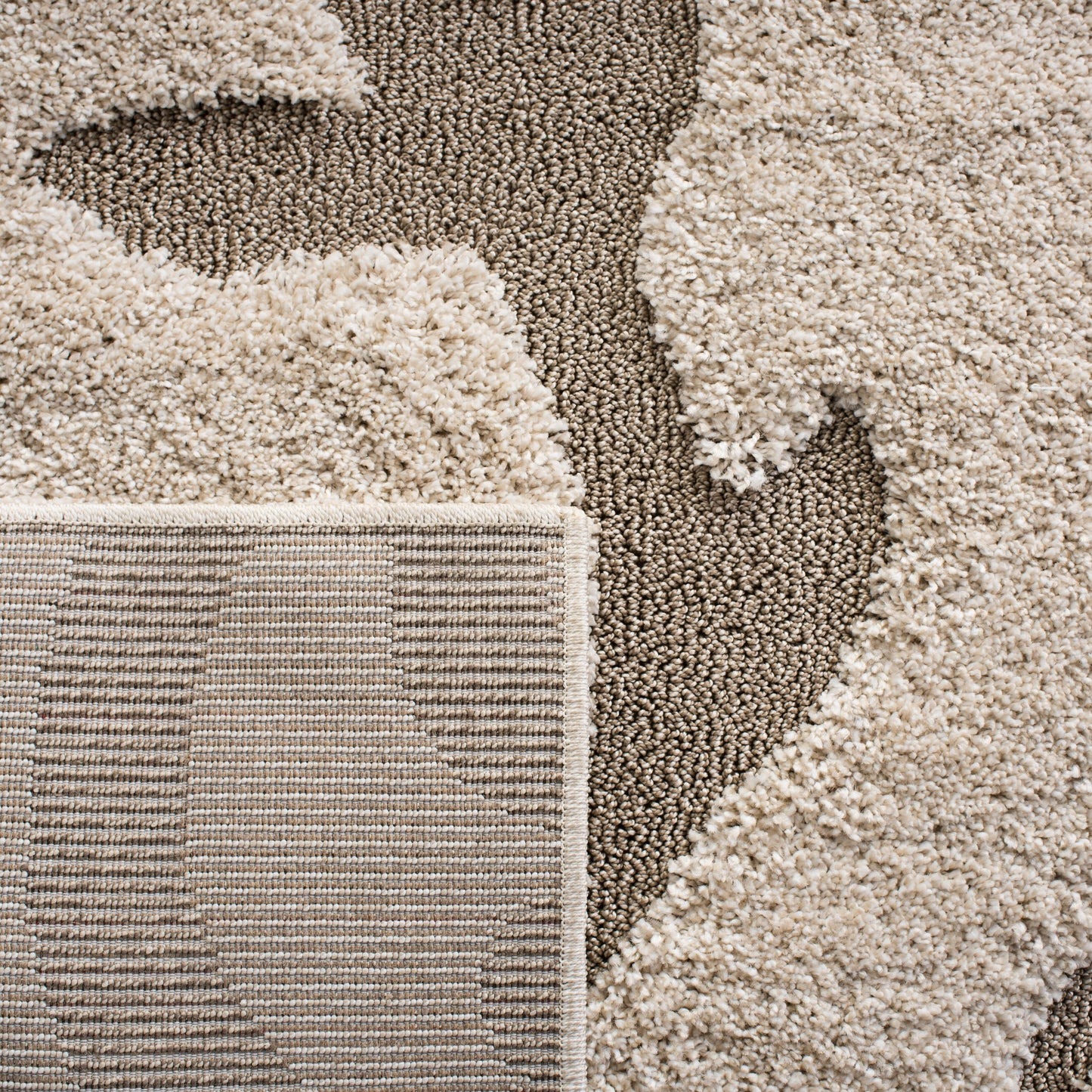 Tapis SAFAVIEH Florida Shag Tjabbe Scroll Area de 3 cm d'épaisseur