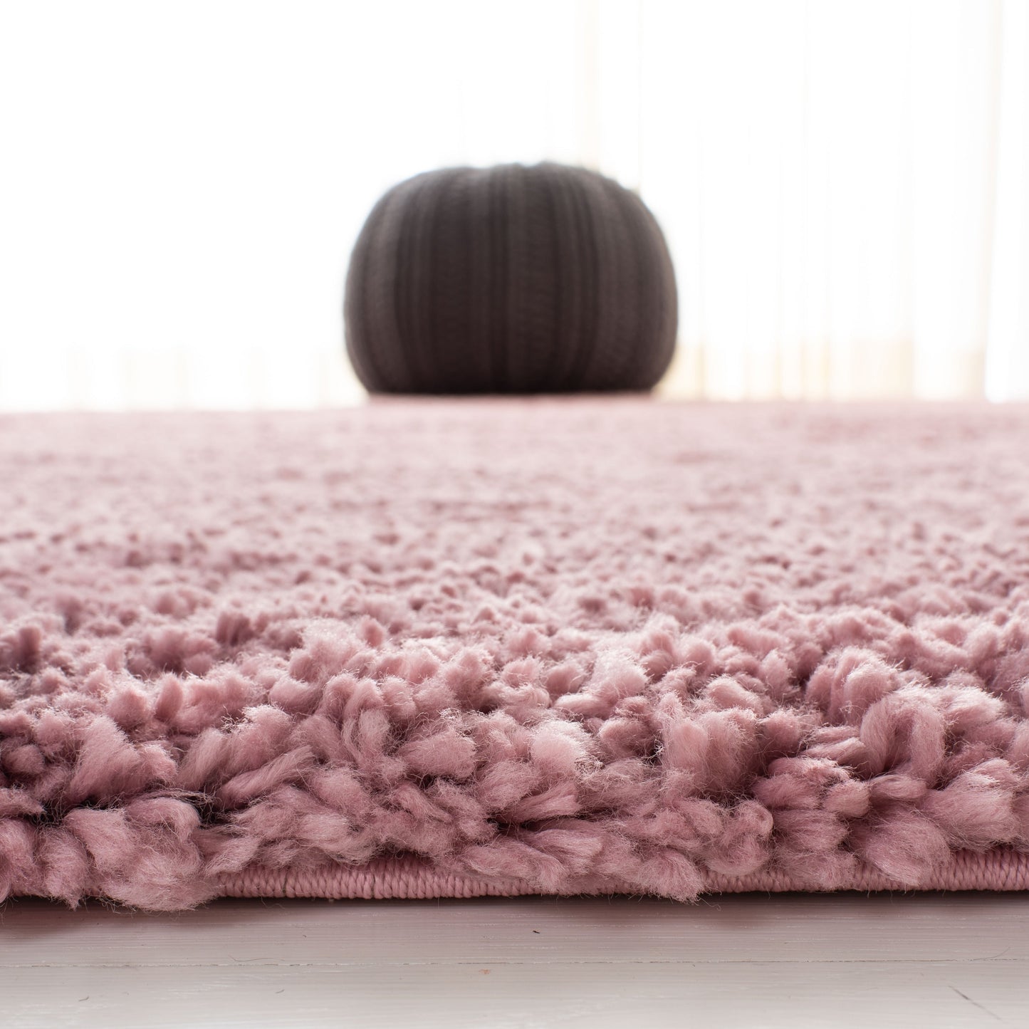 Tapis SAFAVIEH Fontana Shag Dagi uni de 5 cm d'épaisseur