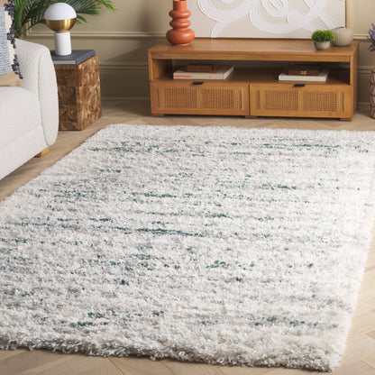 Tapis SAFAVIEH Fontana Shag Fatema Moderne Abstrait 5 cm d'épaisseur