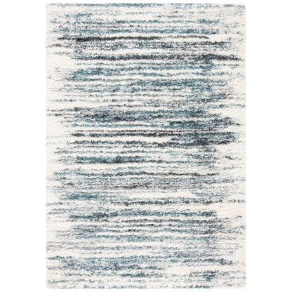 Tapis SAFAVIEH Fontana Shag Fatema Moderne Abstrait 5 cm d'épaisseur