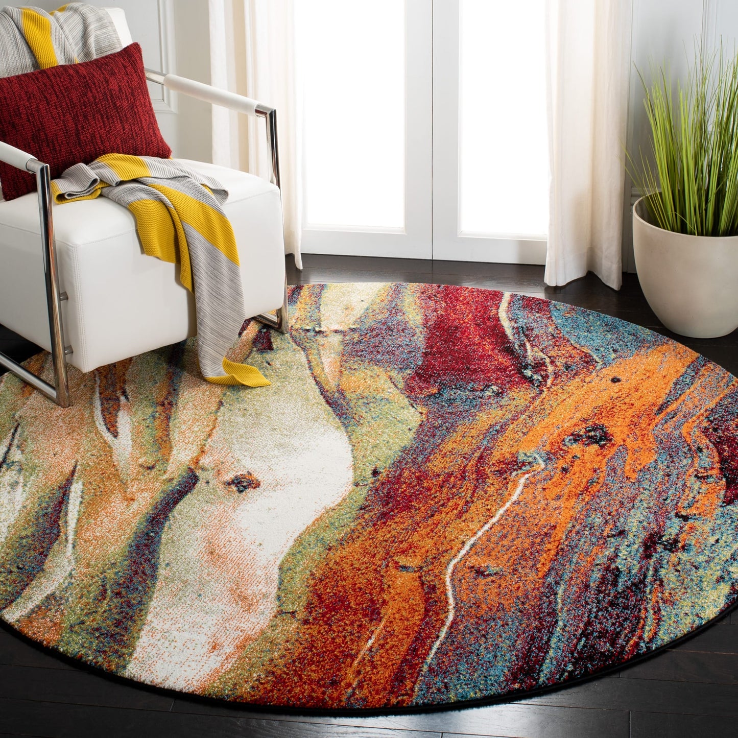 Tapis SAFAVIEH Glacier Verity moderne abstrait