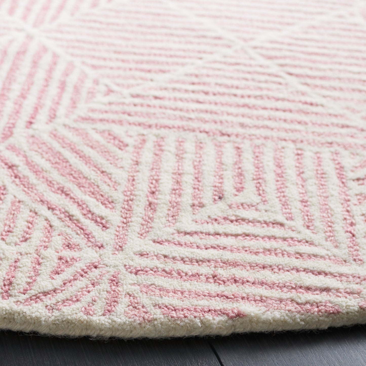 Tapis moderne en laine SAFAVIEH fait main, abstrait, Harmonna
