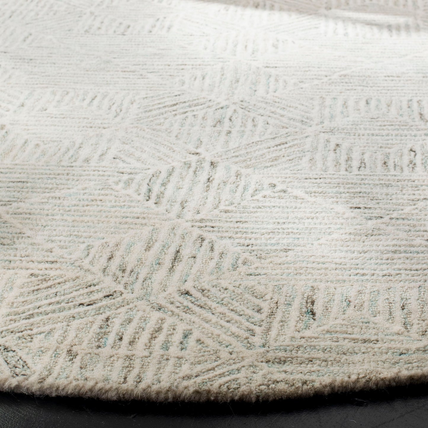 Tapis moderne en laine SAFAVIEH fait main, abstrait, Harmonna