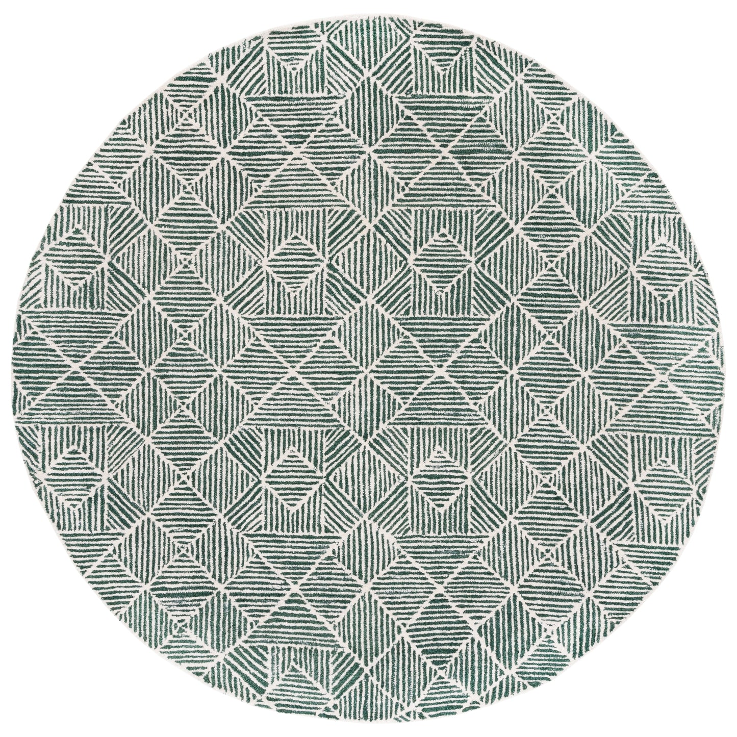 Tapis moderne en laine SAFAVIEH fait main, abstrait, Harmonna