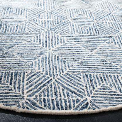 Tapis moderne en laine SAFAVIEH fait main, abstrait, Harmonna