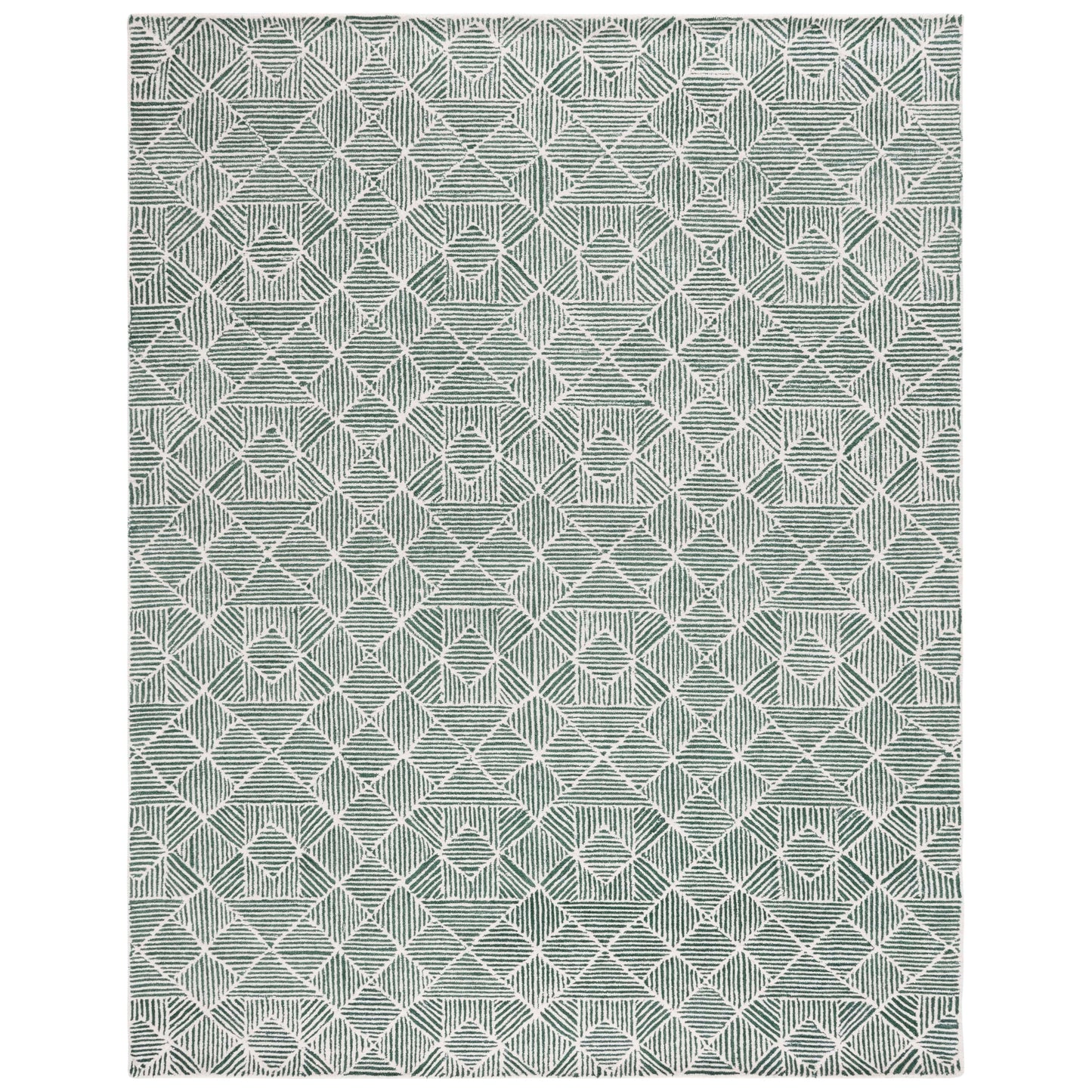 Tapis moderne en laine SAFAVIEH fait main, abstrait, Harmonna