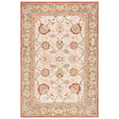 Tapis oriental traditionnel SAFAVIEH en laine filée à la main, Anatolie Renelle, fait main