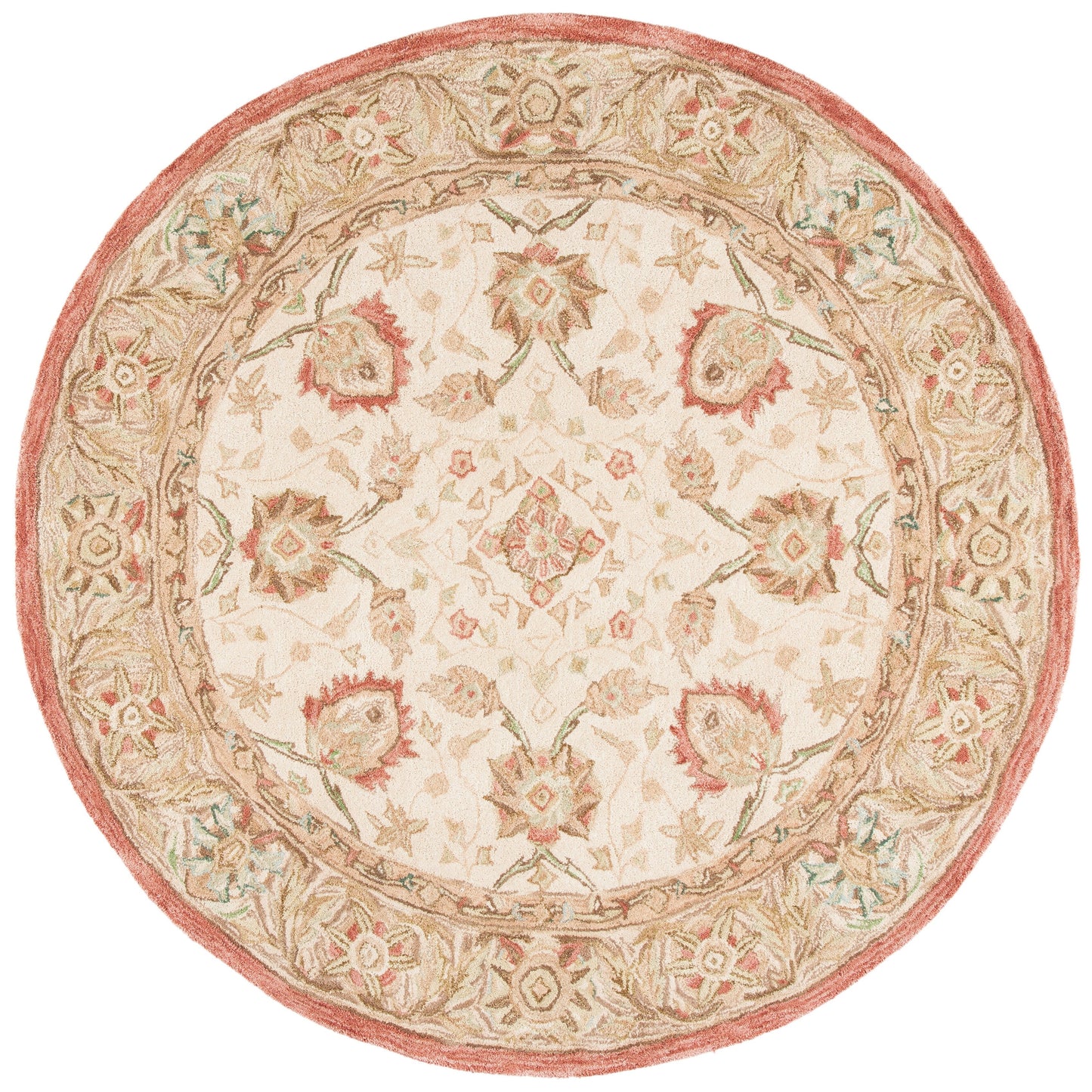 Tapis oriental traditionnel SAFAVIEH en laine filée à la main, Anatolie Renelle, fait main