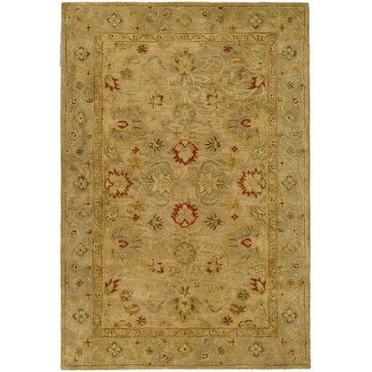 Tapis de sol traditionnel oriental en laine Maysoun fait main SAFAVIEH, style antique