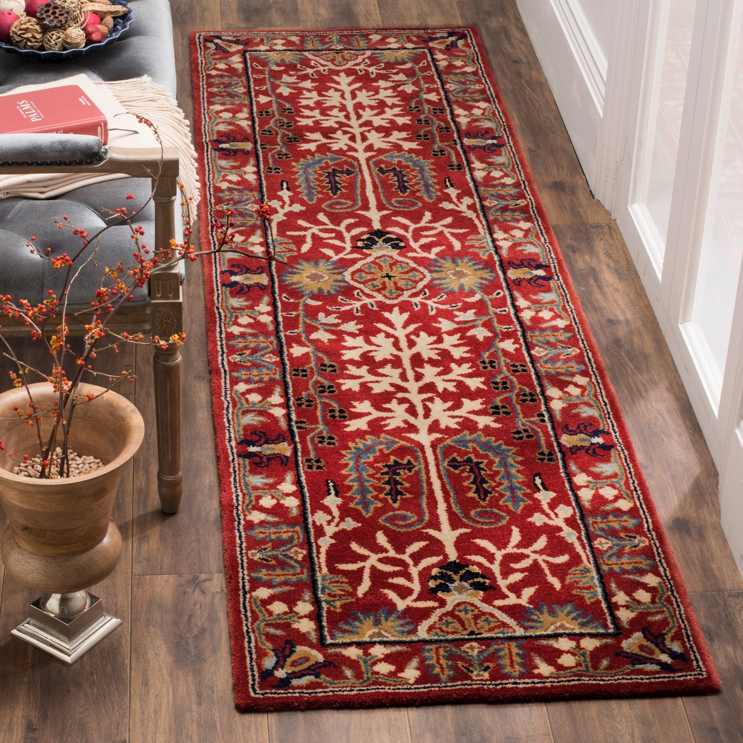Tapis oriental traditionnel en laine SAFAVIEH fait main, style antique Mirosava