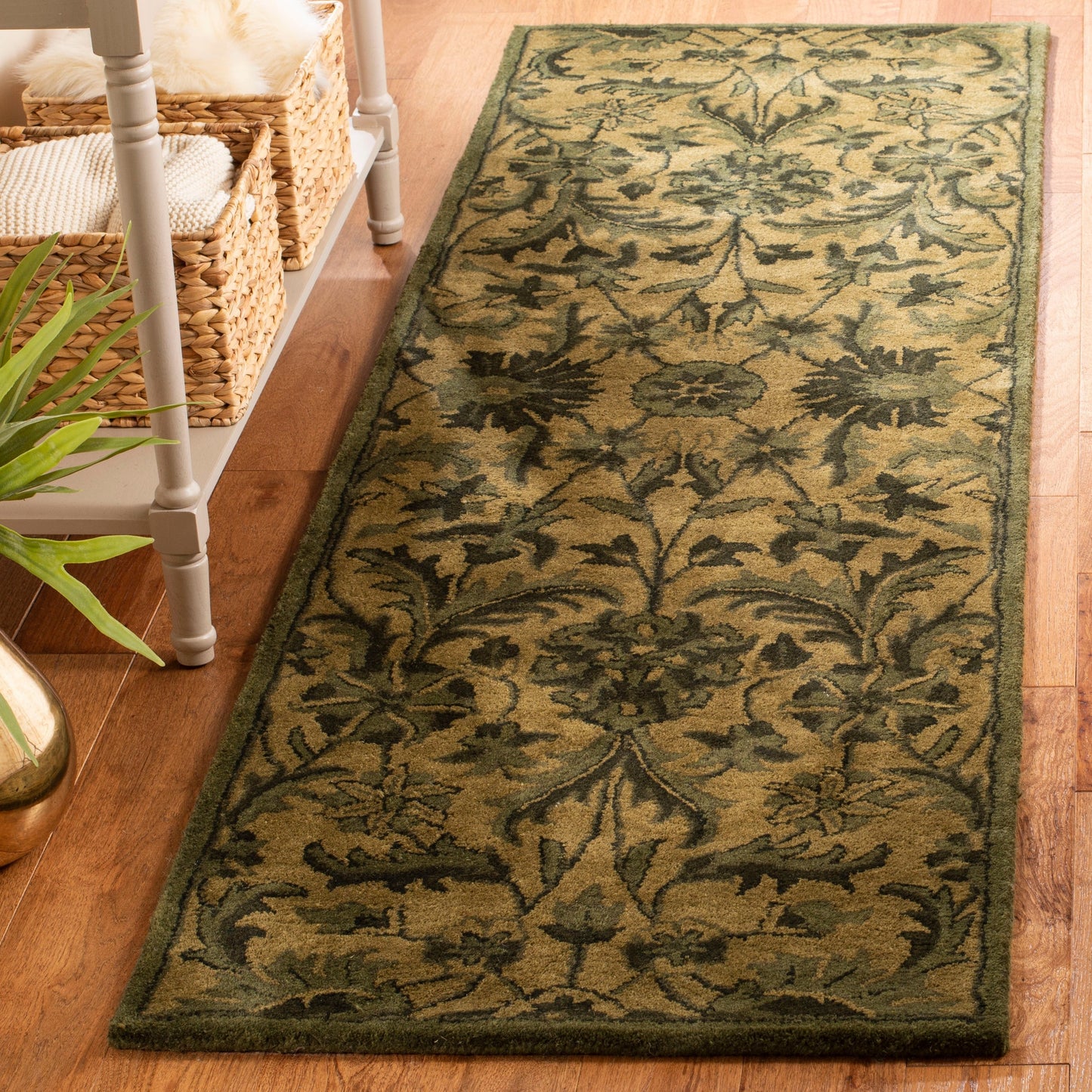 Tapis oriental traditionnel en laine SAFAVIEH fait main, style Rukija antique