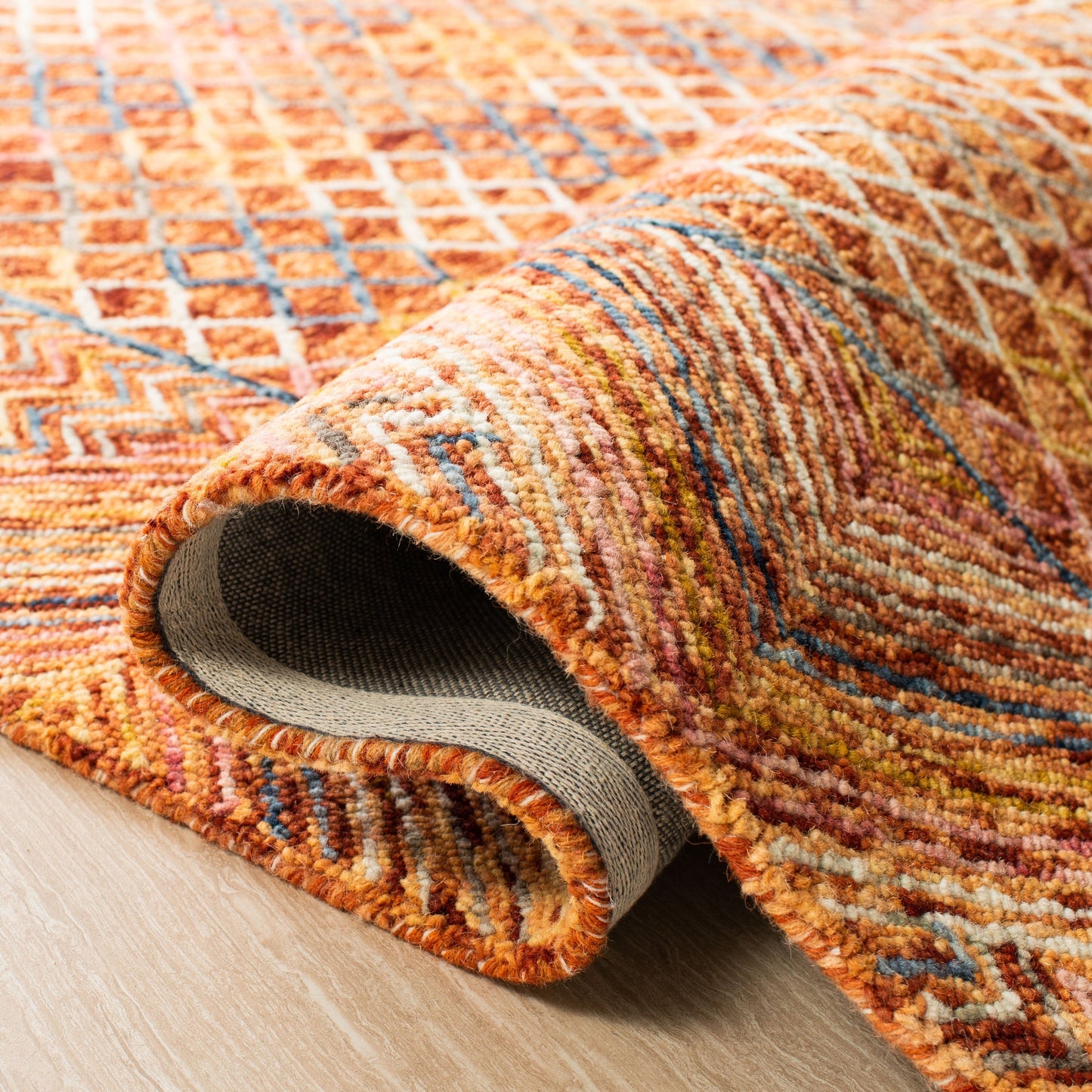 SAFAVIEH Laine Aspen faite à la main Esperanca Bohème et Tribale Éclectique