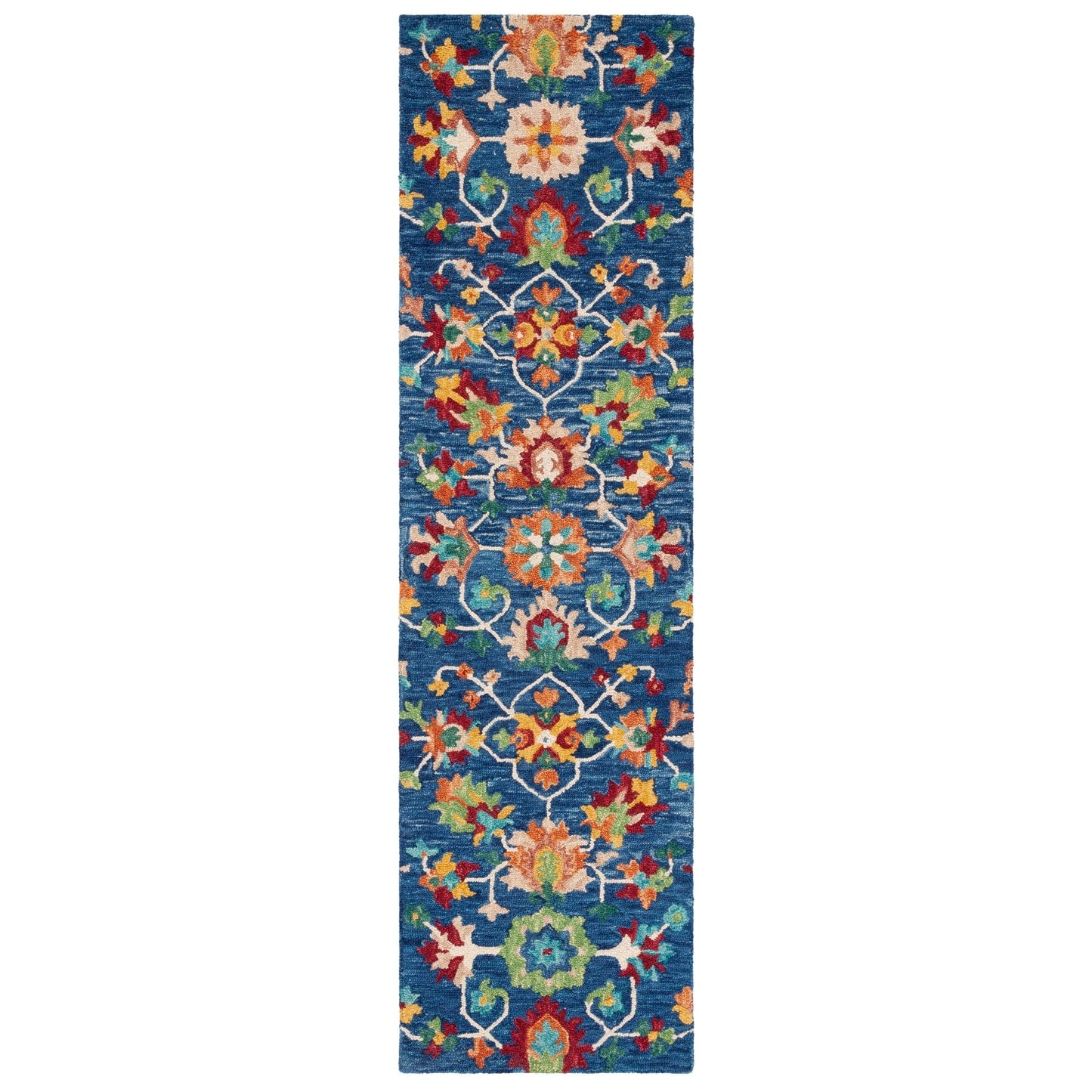 Tapis en laine Aspen Guldeniz Boho Tribal fait main SAFAVIEH