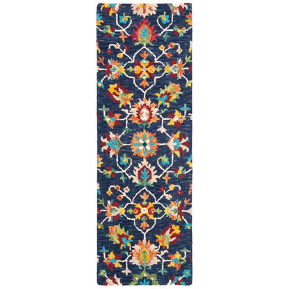 Tapis en laine Aspen Guldeniz Boho Tribal fait main SAFAVIEH