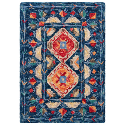 Tapis en laine Aspen Kuang Boho Tribal fait main SAFAVIEH