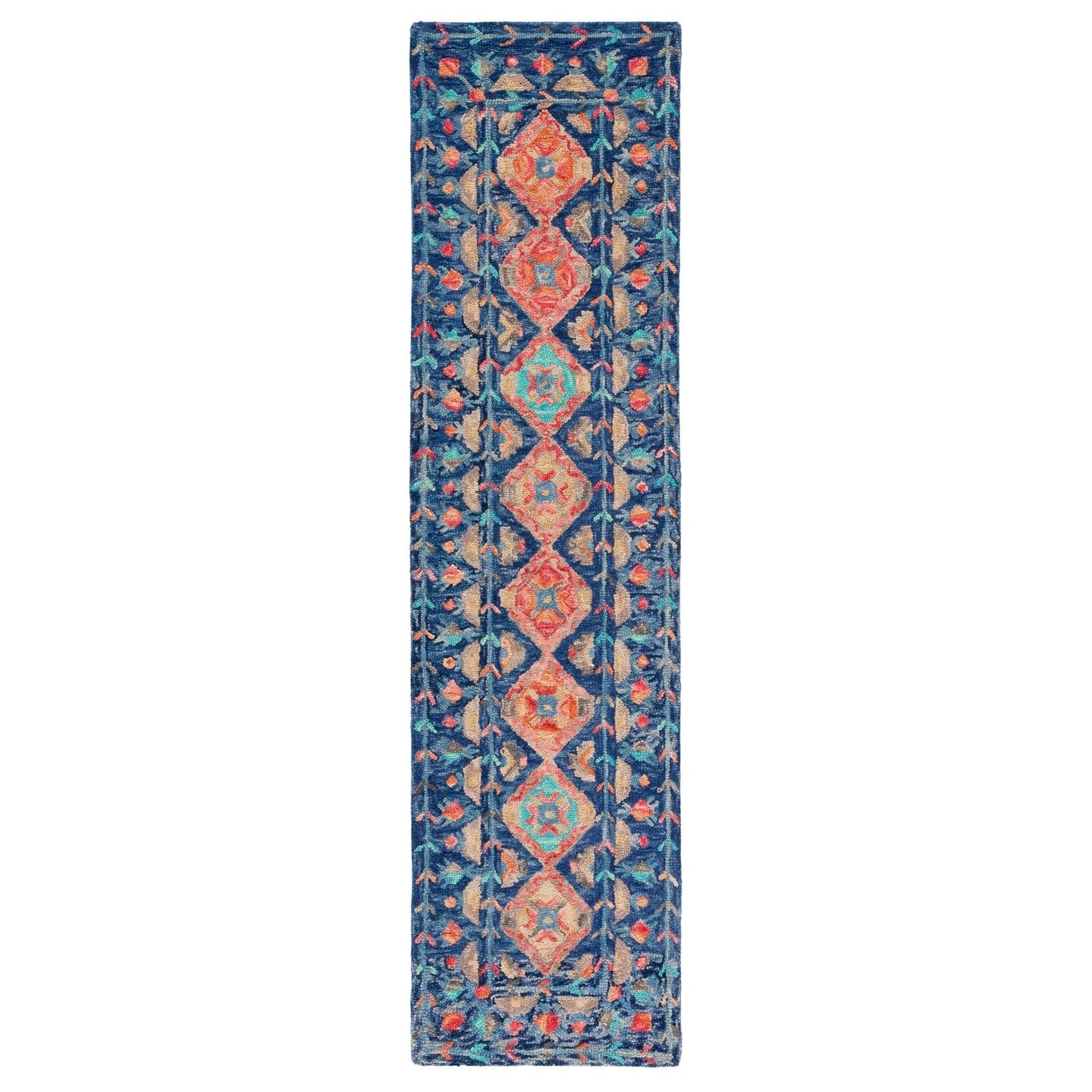 Tapis en laine Aspen Kuang Boho Tribal fait main SAFAVIEH
