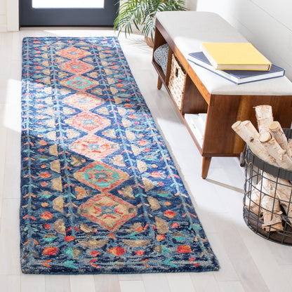 Tapis en laine Aspen Kuang Boho Tribal fait main SAFAVIEH