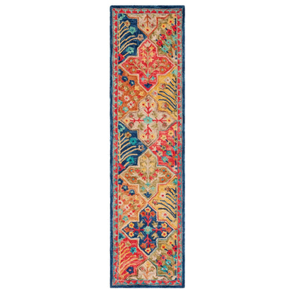 Tapis en laine Aspen Reemtdine Boho Tribal fait main SAFAVIEH