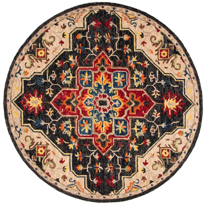 Tapis en laine Aspen Rosmarie Boho Tribal fait main SAFAVIEH