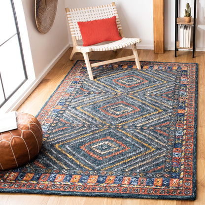 Tapis SAFAVIEH en laine Aspen Wubbine marocain bohème fait main