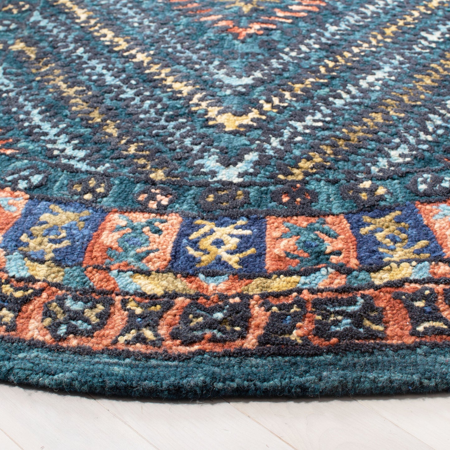 Tapis SAFAVIEH en laine Aspen Wubbine marocain bohème fait main