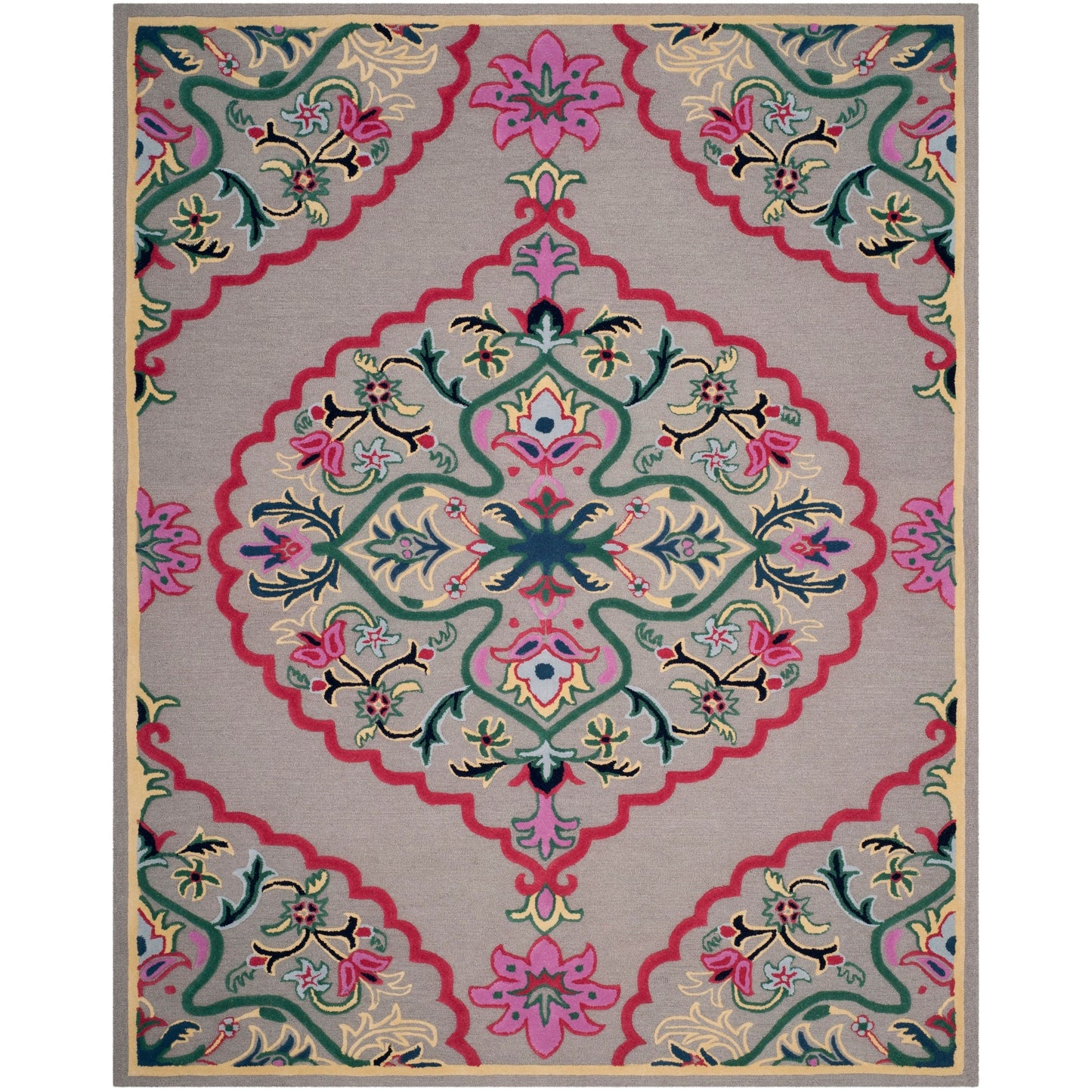 Tapis en laine SAFAVIEH fait main Bellagio Cailin Medallion