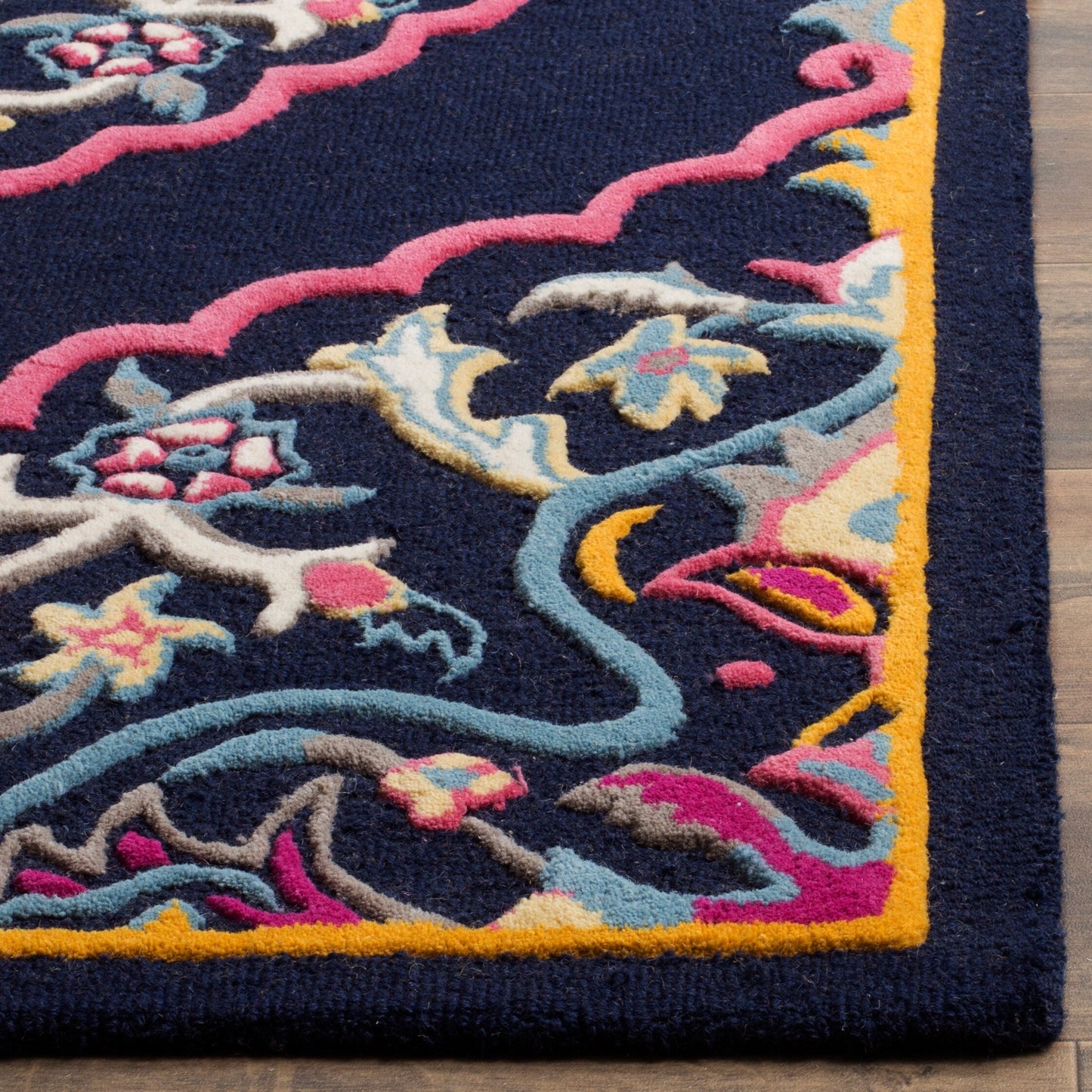 Tapis en laine SAFAVIEH fait main Bellagio Cailin Medallion