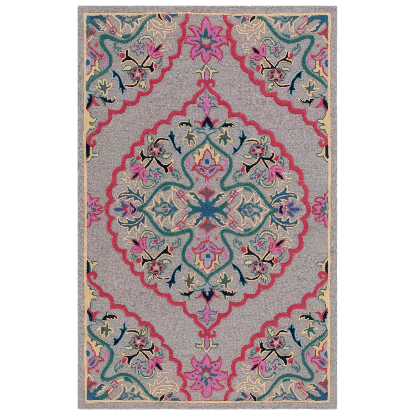 Tapis en laine SAFAVIEH fait main Bellagio Cailin Medallion