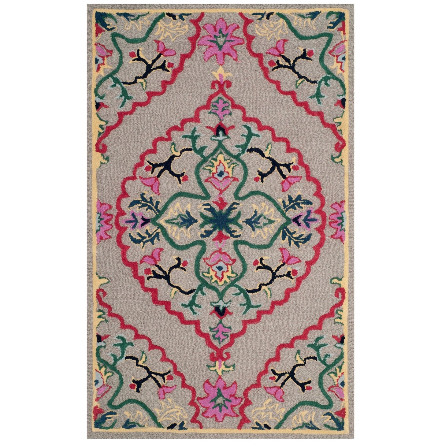 Tapis en laine SAFAVIEH fait main Bellagio Cailin Medallion