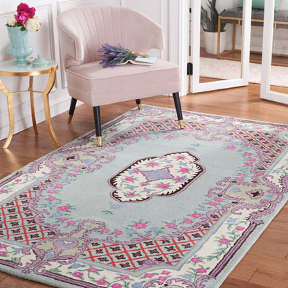 Tapis en laine SAFAVIEH fait main Bellagio Tatevik à médaillon oriental