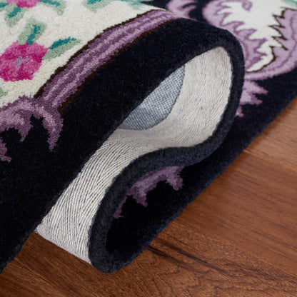 Tapis en laine SAFAVIEH fait main Bellagio Tatevik à médaillon oriental