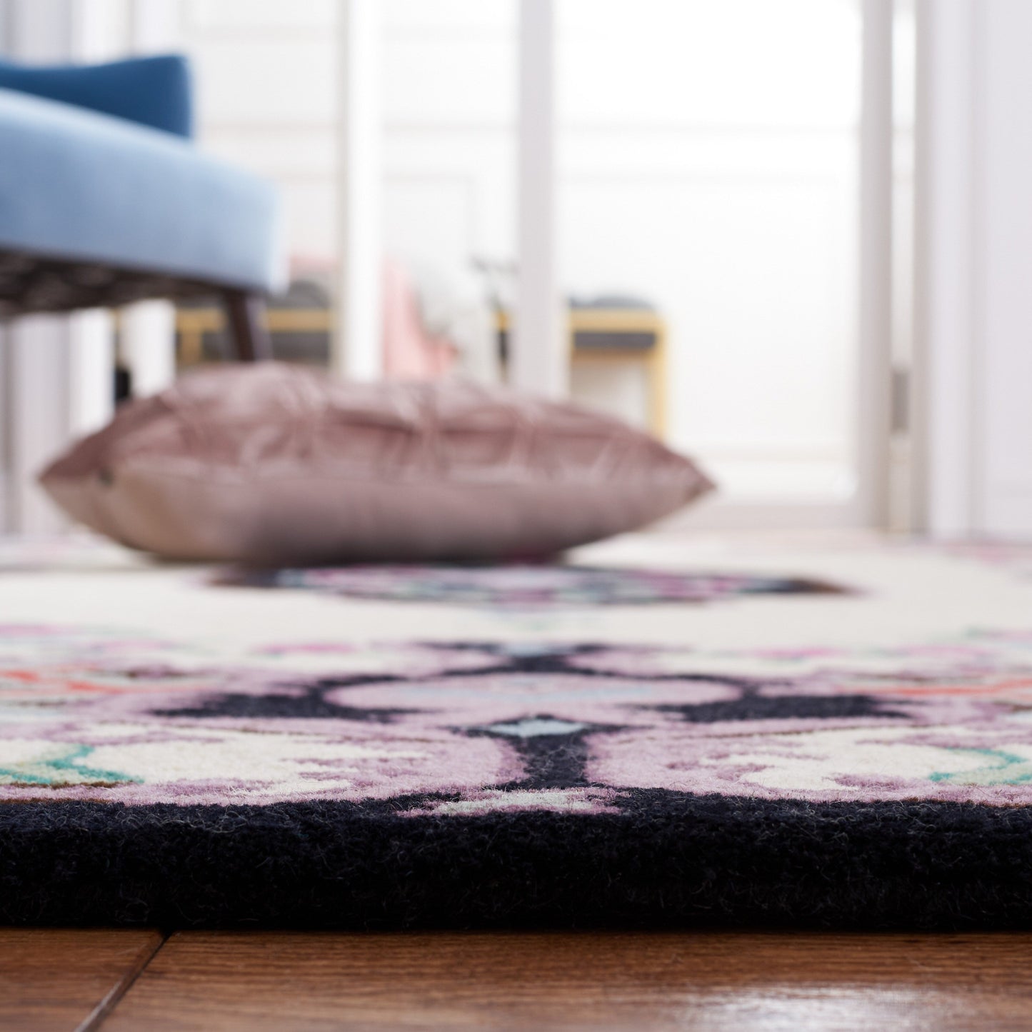 Tapis en laine SAFAVIEH fait main Bellagio Tatevik à médaillon oriental