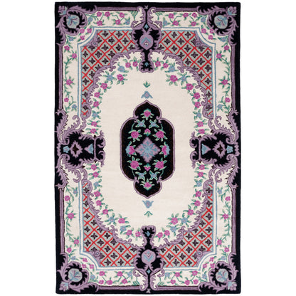 Tapis en laine SAFAVIEH fait main Bellagio Tatevik à médaillon oriental
