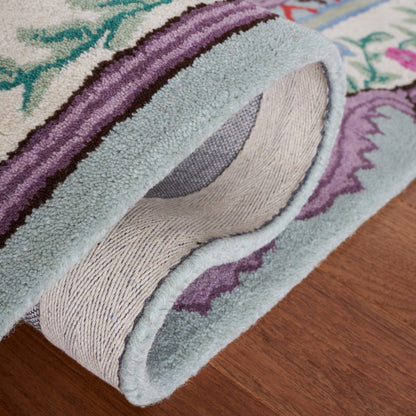 Tapis en laine SAFAVIEH fait main Bellagio Tatevik à médaillon oriental