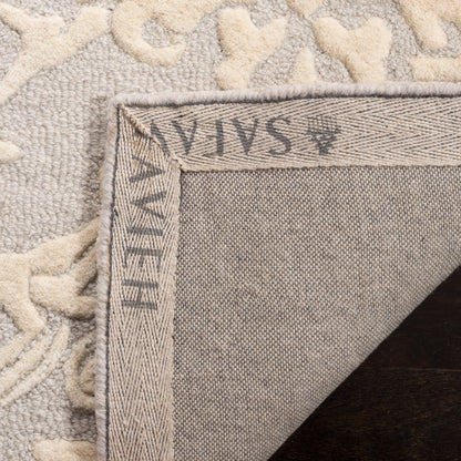 Tapis en laine moderne à motif floral Ambroisine fait main SAFAVIEH