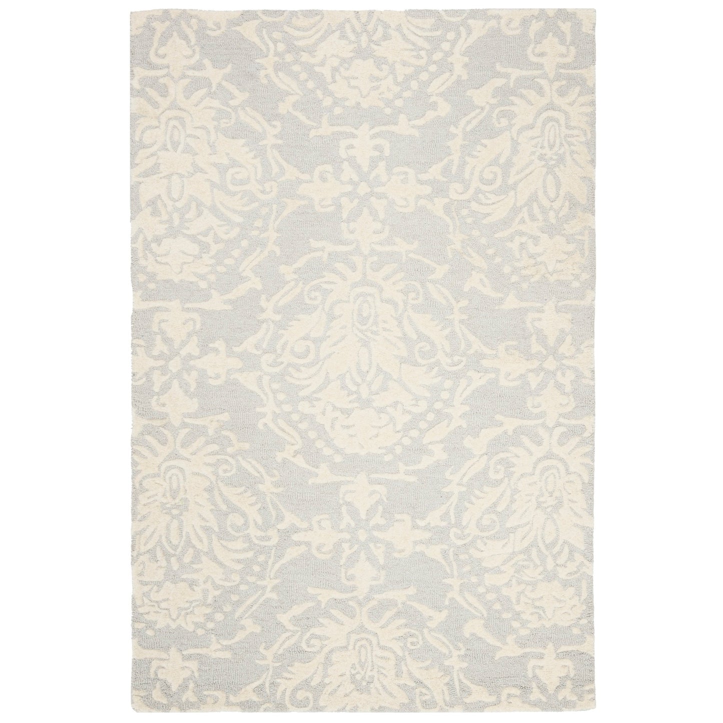 Tapis en laine moderne à motif floral Ambroisine fait main SAFAVIEH