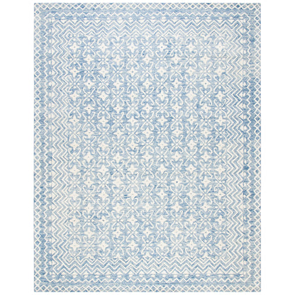 Tapis en laine moderne à motif floral Barbara, fait main, SAFAVIEH