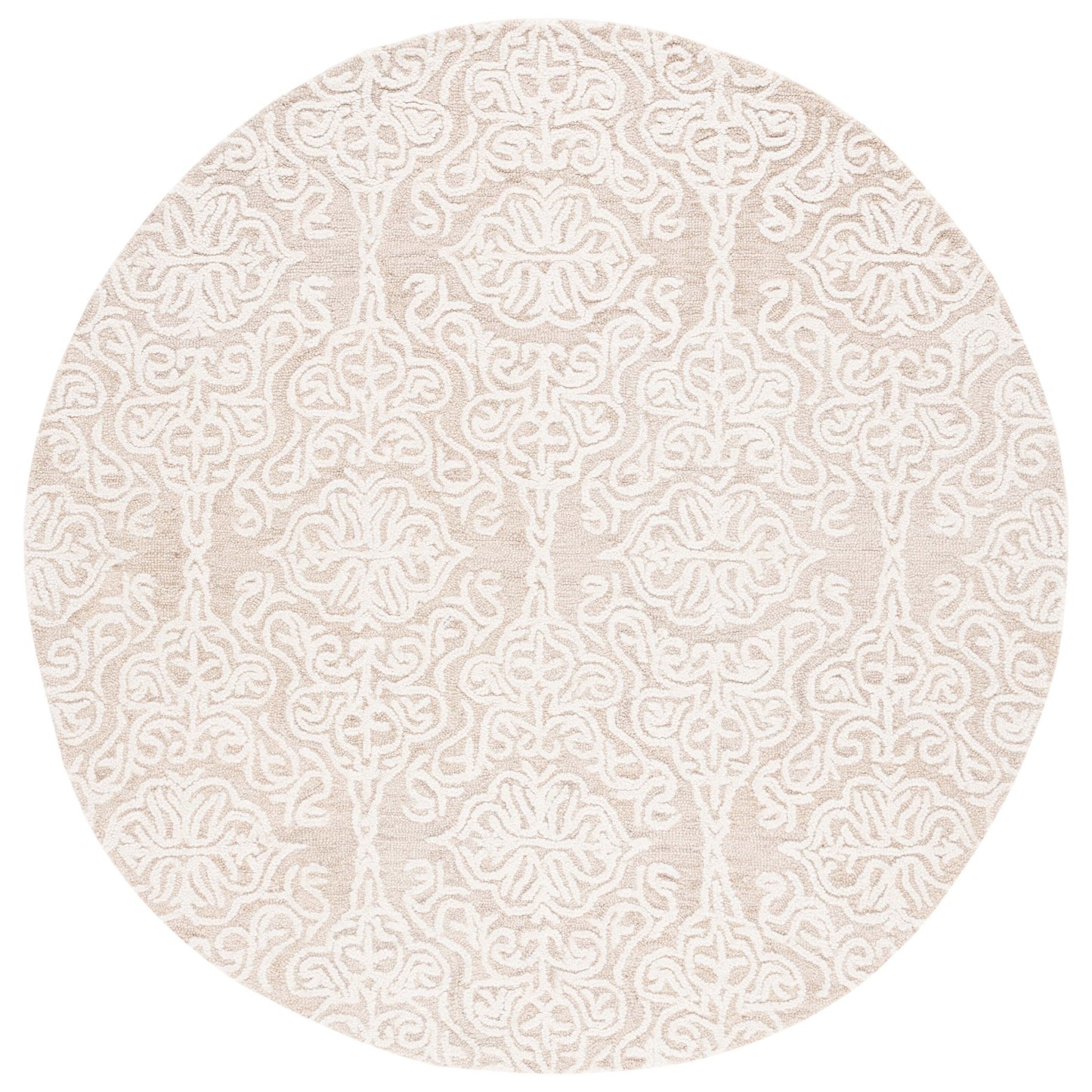Tapis en laine moderne à motif floral SAFAVIEH fait main Blossom Cateluta