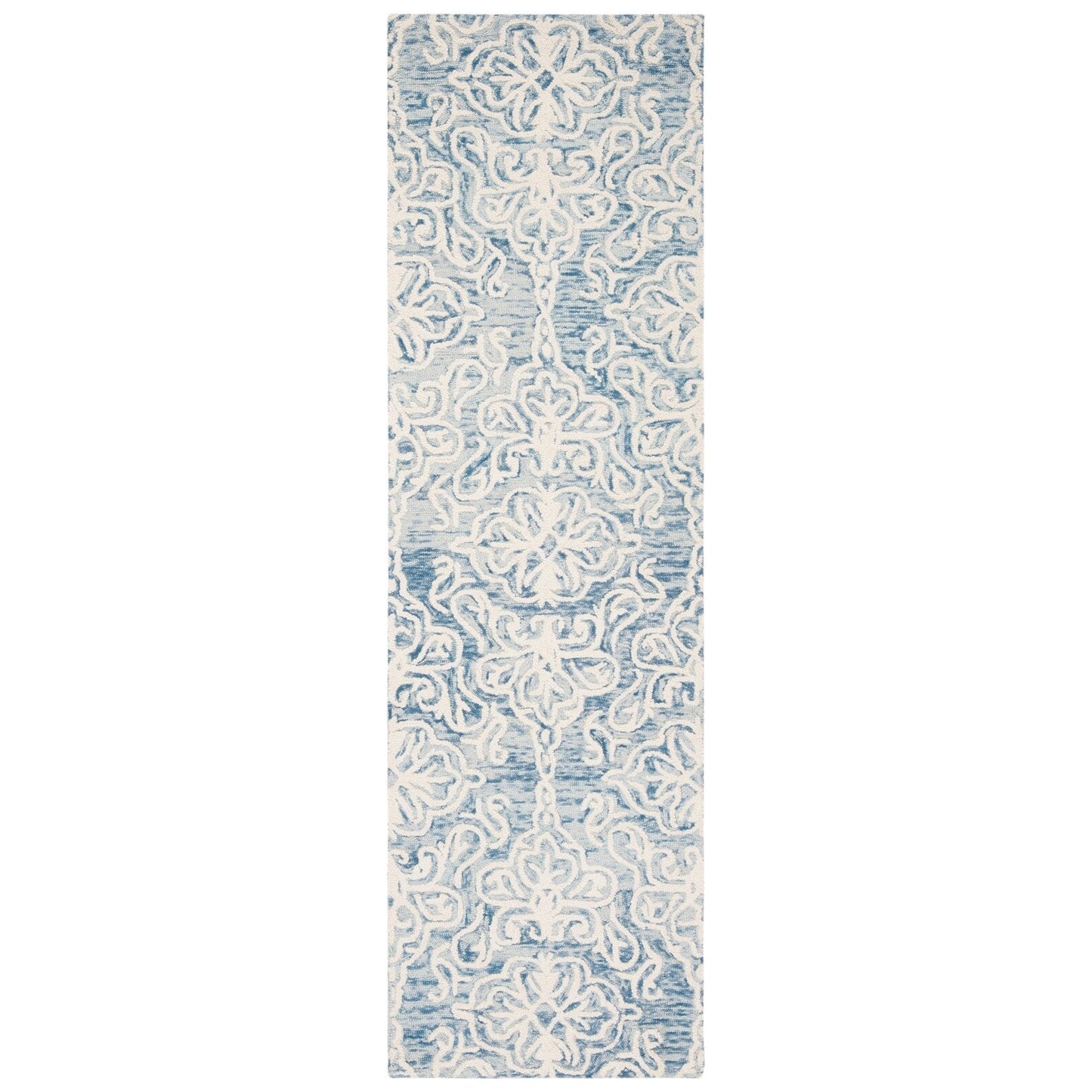 Tapis en laine moderne à motif floral SAFAVIEH fait main Blossom Cateluta