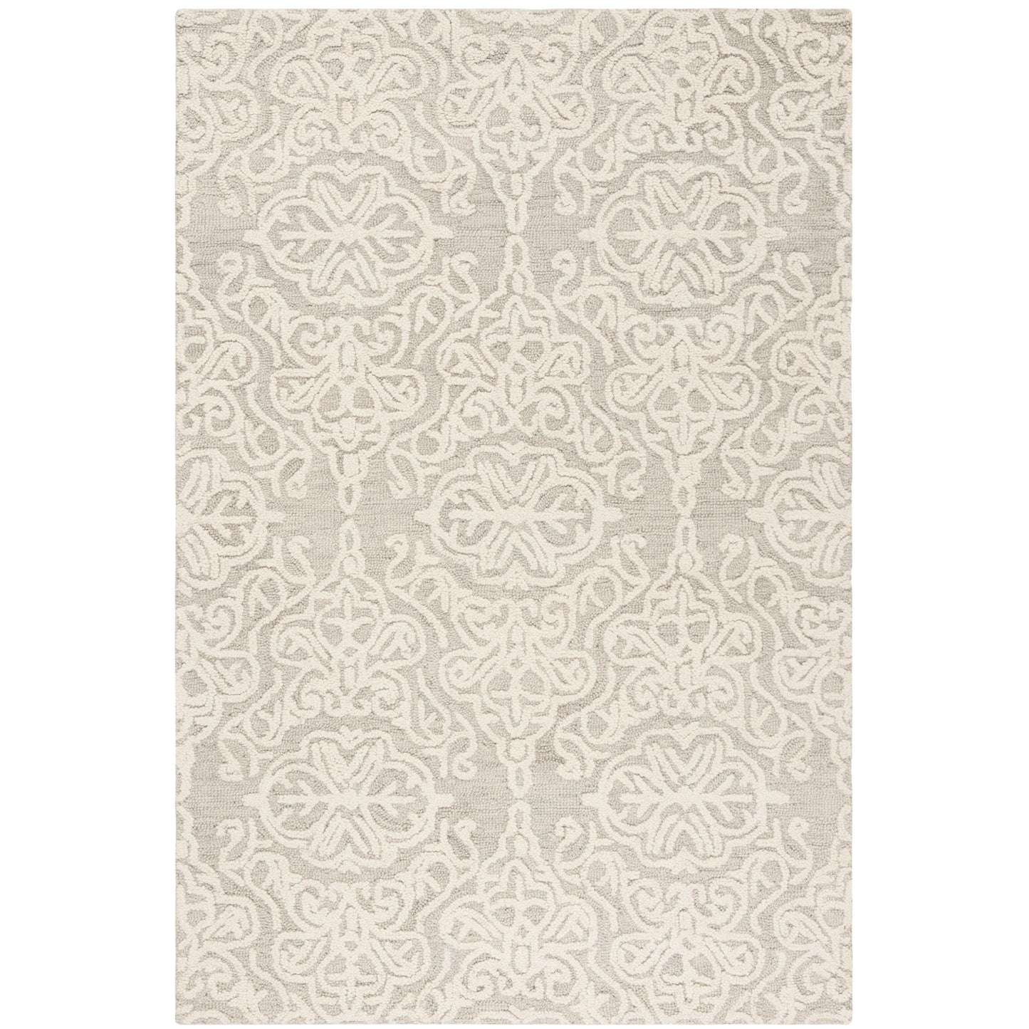 Tapis en laine moderne à motif floral SAFAVIEH fait main Blossom Cateluta