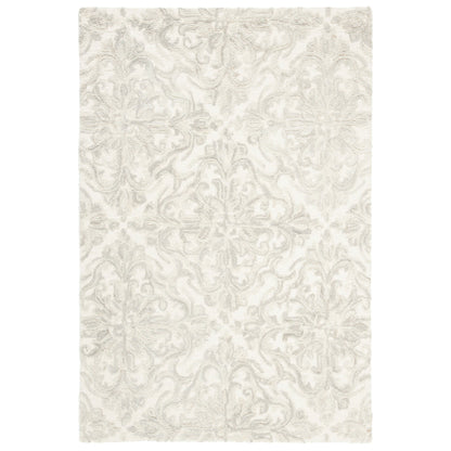 Tapis en laine moderne à motif floral Gertrida, fait main par SAFAVIEH